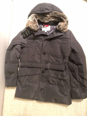 Piumino d'oca Bimba Peuterey  anni 10 taglia L nuovo mod. Hurracane Fur Kid - Immagine 1 di 4