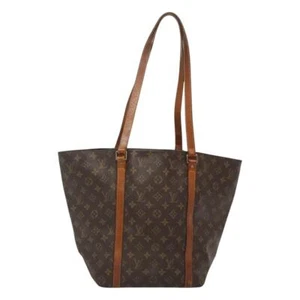 LOUIS VUITTON Monogram Sac Shopping Tote Bag M51108 LV Auth 116115 - Picture 1 of 22