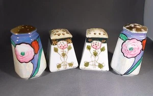 Vintage Lusterware Art Deco & Nippon Design Salz & Pfefferstreuer - Japan - Bild 1 von 11