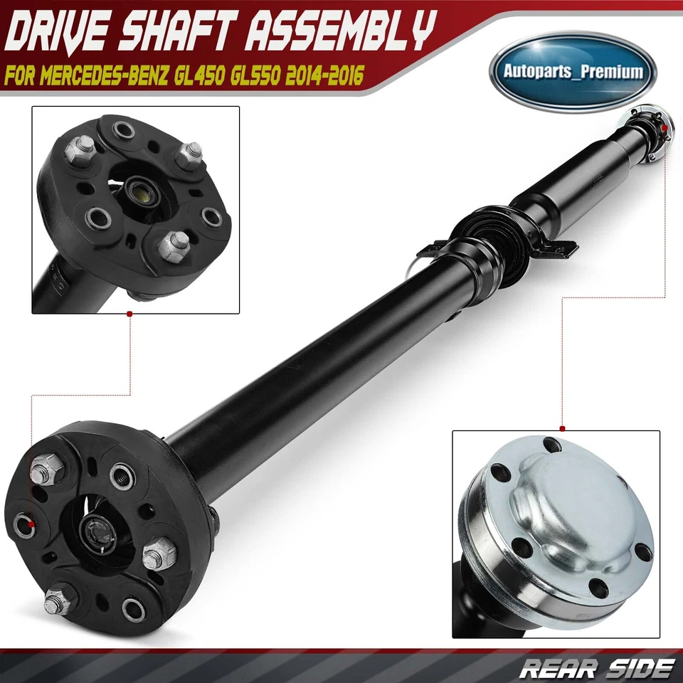 Rear Driveshaft Prop Shaft Assy for Mercedes-Benz GL450 GL550 X166 2014-2016 AWD - Image 1 of 4