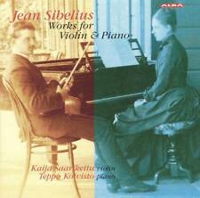 SIBELIUS: WORKS FOR VIOLIN & PIANO NEW CD