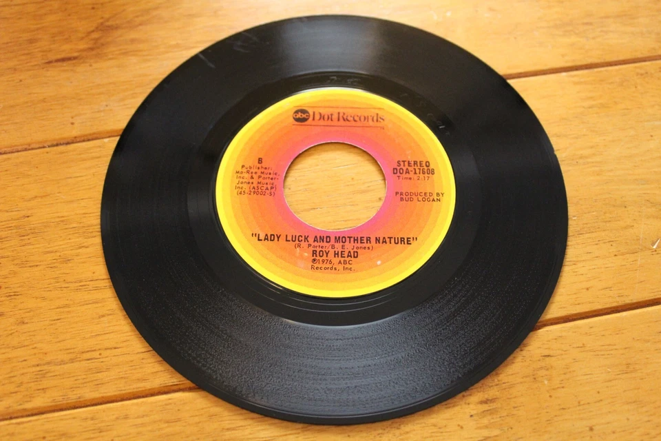 ROY HEAD - THE DOOR I USED TO CLOSE / LADY LUCK AND MOTHER NATURE 45RPM 7" VG - Image 1 of 4