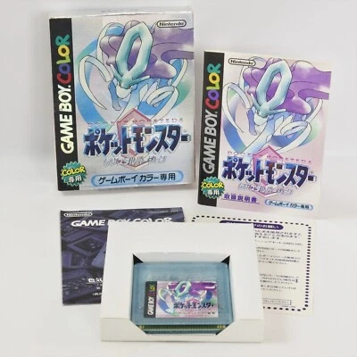 POKEMON Crystal Pocket Monsters Gameboy Color Nintendo 2424 gb - Image 1 of 4
