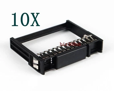Lot of 10 HP 2.5 " SAS SATA HDD Cover Blank Filler Caddy Gen8 Gen9 G8 G9 Style - Image 1 of 4