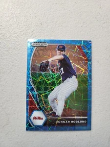 Gunnar Hoglund 2021 Panini Prizm Draft Picks Carolina Blue Velocity Prizm #PDP19 - Picture 1 of 2