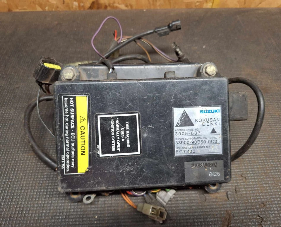 1997 - 2001 Arctic Cat ZR 580 Snowmobile ECU CDI Box Computer Ignition Coil - Image 1 of 3