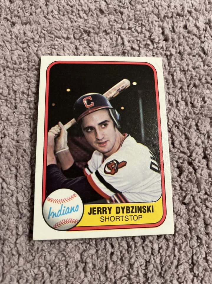 1981 Fleer #399 Jerry Dybzinski Cleveland Indians - Image 1 of 1