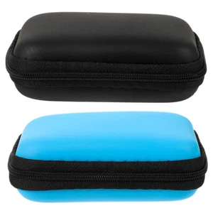 Funda protectora para disco duro portátil de viaje de almacenamiento con bolsa de transporte de 2 piezas - Imagen 1 de 12