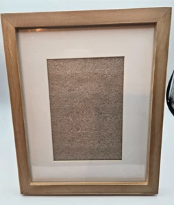 Wooden Picture Frame with matt 5/7 Opening 8x10 In Frame Wall or Table Display - Picture 1 of 5