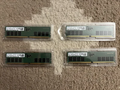 4x Samsung M323R2GA3BB0-CQKOL  16GB 1Rx8 PC5-4800B-UA0 - 64gb Total ! - Image 1 of 3
