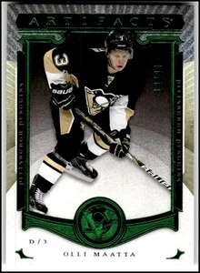 2015-16 Upper Deck Artifacts Olli Maatta Emerald #/99 #49 - Picture 1 of 2