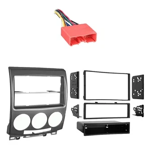 Fits Mazda Mazda5 2006-2011 Multi DIN Stereo Harness Radio Install Dash Kit - Picture 1 of 3