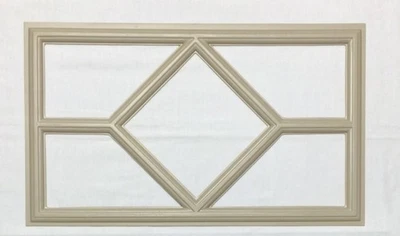 4 Insertos de repuesto Amarr Waterford para panel corto Amar puerta de garaje mimbre bronceado Foto 1 de 4