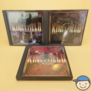 PS1 King's Field I II III 1 2 3 NTSC-J Japanese PlayStation FromSoftware - Picture 1 of 23