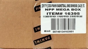 2024-25 PANINI DONRUSS BASKETBALL MEGA BOX FACTORY SEALED CASE 20 BOX CASE 16395 - Picture 1 of 1