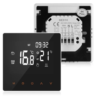 Neu Elektronik LED Digitales Heizkörper Thermostat Steckdosenthermostat mit - Bild 1 von 4