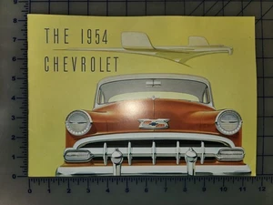 1954 Chevrolet Large Brochure Original 150 210 Bel Air - Picture 1 of 1