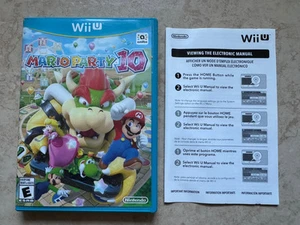 Mario Party 10 (Nintendo Wii U, 2015) Complete CIB W/ Insert - Picture 1 of 8