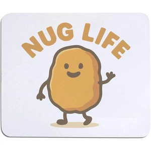 Mausmatte / Schreibtischunterlage "Nug Life" (MO00039540) - Bild 1 von 2