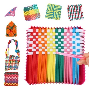 Weaving Loom for Kids, Makes 7 Potholders, 288 Loops in 8 Colors, Craft Kits ... - Picture 1 of 8