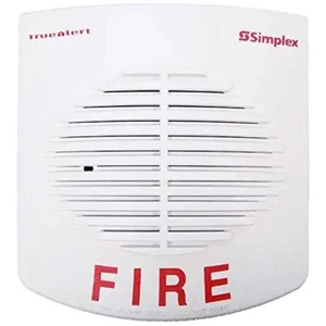 Cubierta de bocina/altavoz Simplex 4905-9989 blanco - Imagen 1 de 1