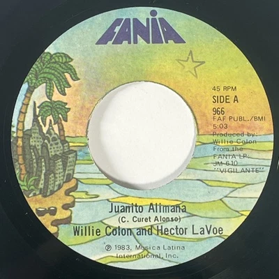 Latin Willie Colón And Hector Lavoe - Juanito Alimaña / Todo Tiene Su Final Fa - Image 1 of 2