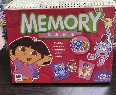 Dora the Explorer MB Memory Matching Game 2004 - Brand New Factory Sealed - Image 1 of 4