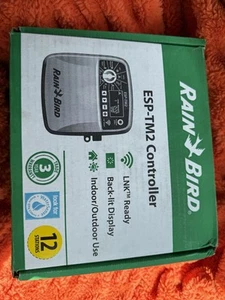 Rain Bird ESP-TM2 12 stazioni irrigatore interno/esterno timer TM2-12-120V - Foto 1 di 9