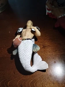 heman mermaid football ornament small chip on tail - Picture 1 of 2