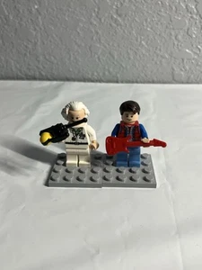 LEGO Zurück in die Zukunft Doc Brown Marty McFly Minifigur 21103 nur Figur - Bild 1 von 12