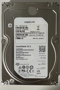 Seagate Constellation ES.3 4To SATA, 7200 RPM, 3,5" Disque Dur Interne - Afbeelding 1 van 1