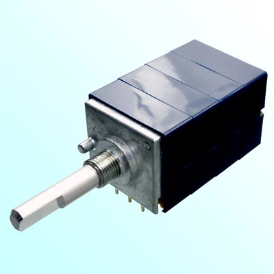 ALPS 10K quad Potentiometer 10K logarithmic audio RK27 10KDx4 4-gang RK27114  - Image 1 of 4