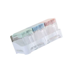 Empty Container Plastic Jar Set Empty Salt Storage Box Storage Container - Picture 1 of 11