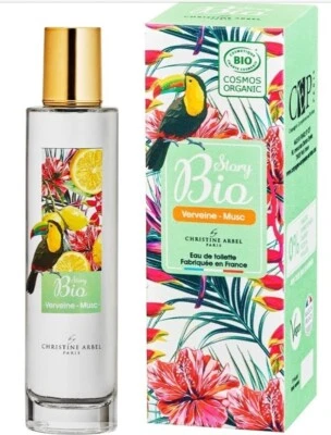 CHRISTINE ARBEL STORY BIO   VERVEINE - MUSC EAU DE TOILETTE MADE IN FRANCE  X 2 - Bild 1 von 2