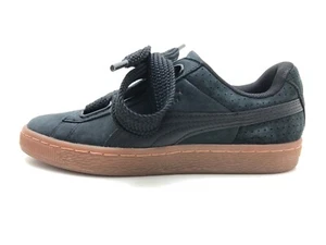 Puma Basket Damen Halbschuh Sneaker Sportschuh Schwarz Gr. 36 (UK 3,5) - Bild 1 von 5