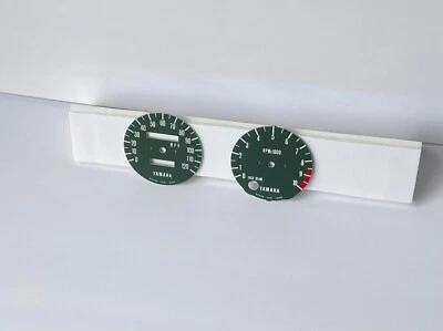 76-78 YAMAHA RD400 tacómetro y velocímetro placas frontales NOS POSVENTA Foto 1 de 3