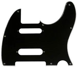 Golpeador de guitarra estilo SS 3 capas negro para Fender Telecaster Nashville - Imagen 1 de 5