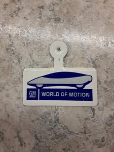 Prendedor de solapa de metal GM World Of Motion Epcot Walt Disney World Resort 1,5"x,75" - Imagen 1 de 10