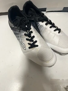 Shenya Track and Field Shoes 44 US 10.5 Black White Unisex Spikes NEW - Picture 1 of 9