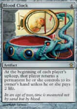 BLOOD CLOCK X4 4 4X Saviors of Kamigawa MTG Magic the Gathering Cards DJMagic