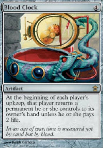 BLOOD CLOCK X4 4 4X Saviors of Kamigawa MTG Magic the Gathering Cards DJMagic - Image 1 of 1