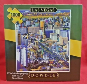 Dowdle Puzzle, Las Vegas 1000 Pieces Puzzle 19 1/2" x 26 5/8" **New** - Picture 1 of 5