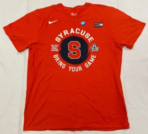 Nike ~ T-shirt uomo Syracuse Orange Bring Your Game ~ uomo extra large ~ NUOVA - Foto 1 di 8