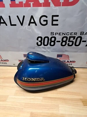 1979 HONDA TWINSTAR 200 CM185T GAS TANK FUEL PETROL RESERVOIR R4 - Image 1 of 4
