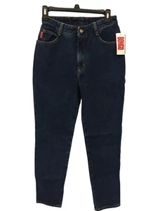 Bongo High Rise Mom Jeans Womens Size 5 26W 27L Blue Medium Wash Denim NWT Vtg - Picture 1 of 12