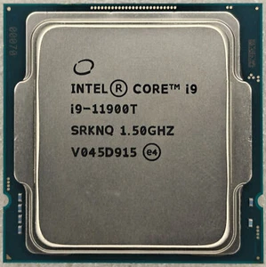 Processeur CPU Intel Core i9-11900T 1,50 GHz 8 cœurs 16 Mo LGA-1200 - Photo 1/2