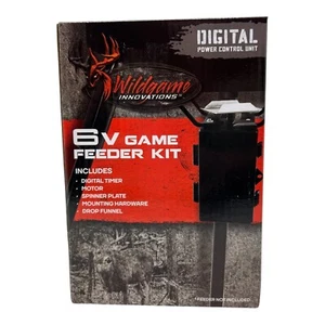 Wildgame Digital Feeder Kit Control Innovations 6V Unit T6DC Hirsch Jagd Truthahn - Bild 1 von 6