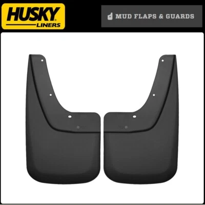 Juego de 2 piezas de guardabarros trasero Husky Liner para GMC Sierra 1500/ 2500 HD 2014-2019 Foto 1 de 4