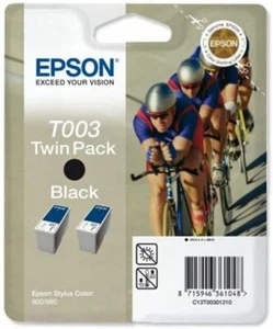 AUTHENTIQUE & ORIGINAL CARTOUCHE EPSON T003 BLACK - NEUF - Imagen 1 de 1
