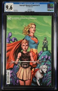 DC Comics 2021 Supergirl Woman of Tomorrow #1 Gary Frank Variant Cover B CGC 9.6 - Picture 1 of 2